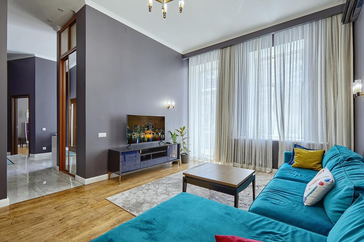 Appartement Saksaganskogo Centre à Kiev Extérieur photo