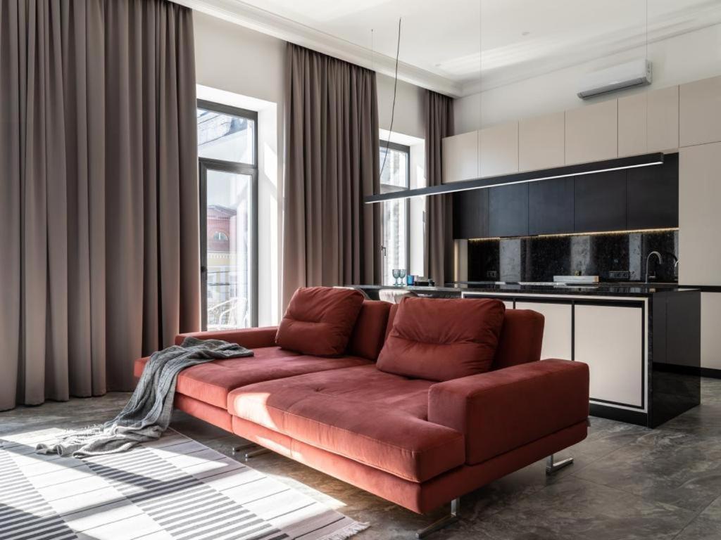 Appartement Saksaganskogo Centre à Kiev Extérieur photo
