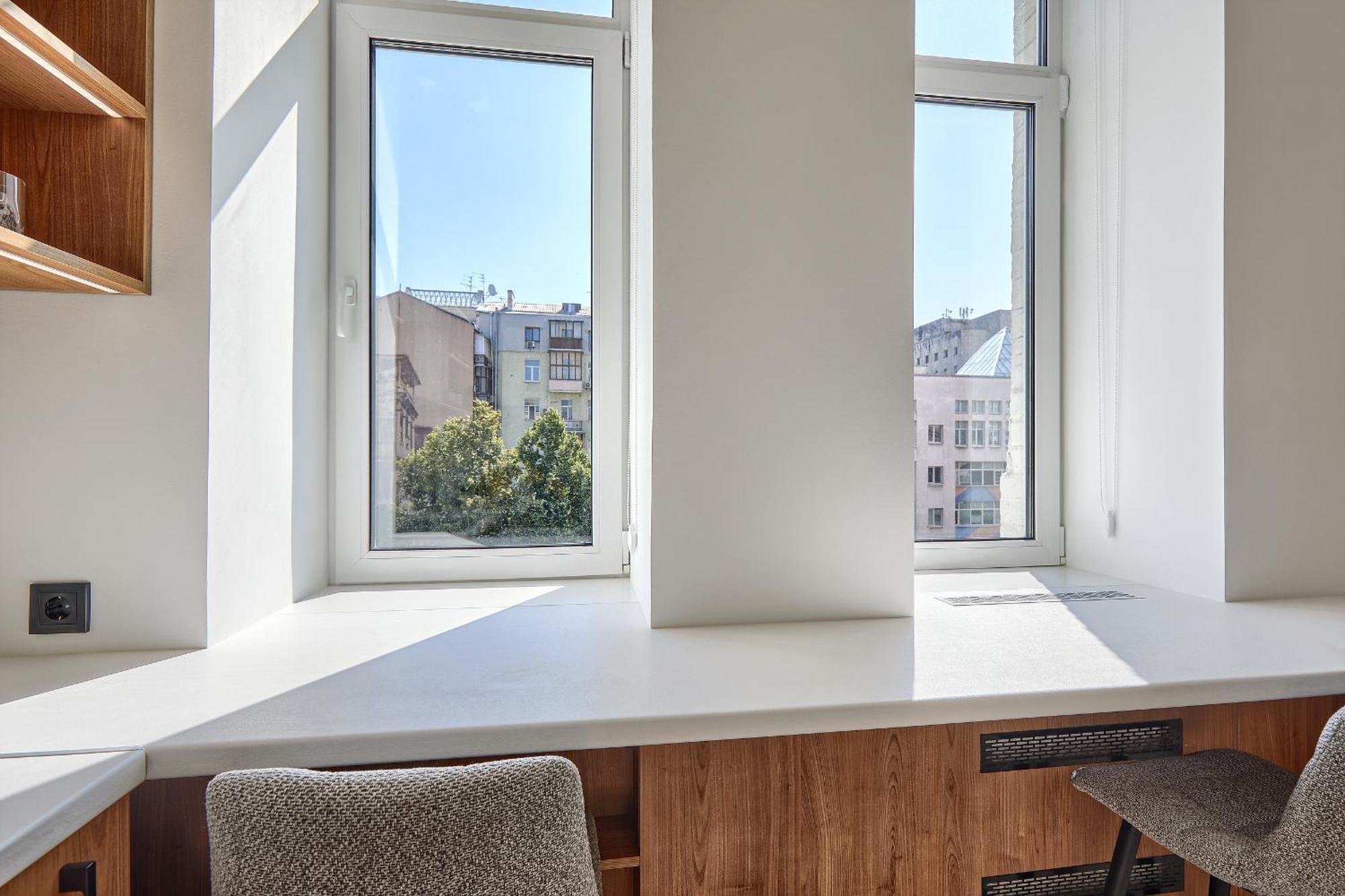 Appartement Saksaganskogo Centre à Kiev Chambre photo