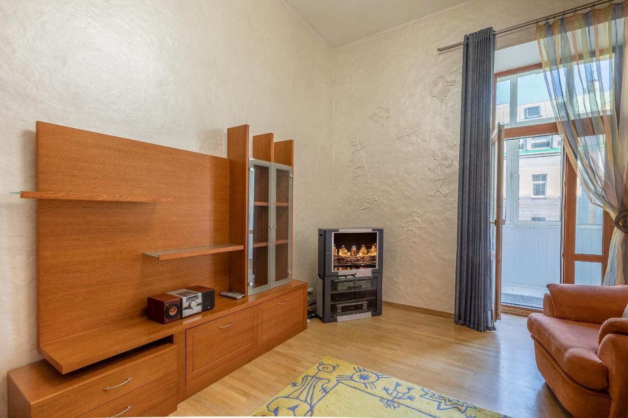 Appartement Saksaganskogo Centre à Kiev Extérieur photo